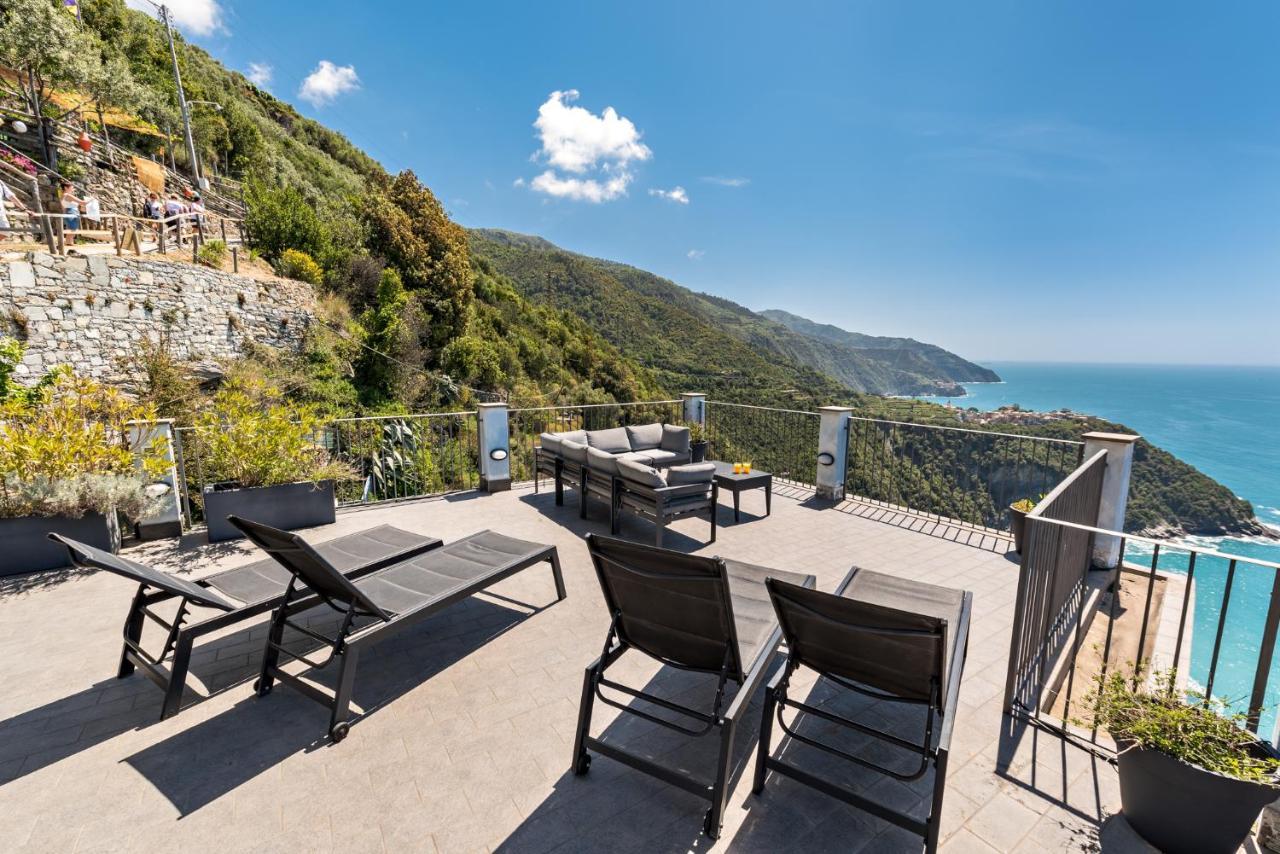 Casa Panorama, Terre Marine Villa Corniglia Eksteriør bilde